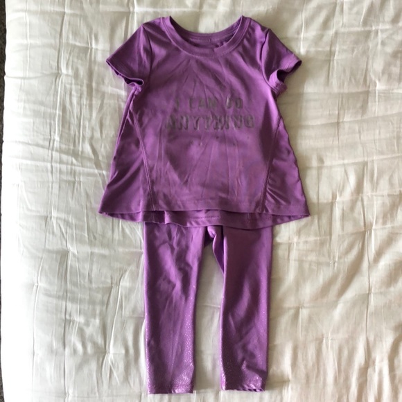 Cat & Jack Athleisure Toddler Girl Set - Picture 1 of 2